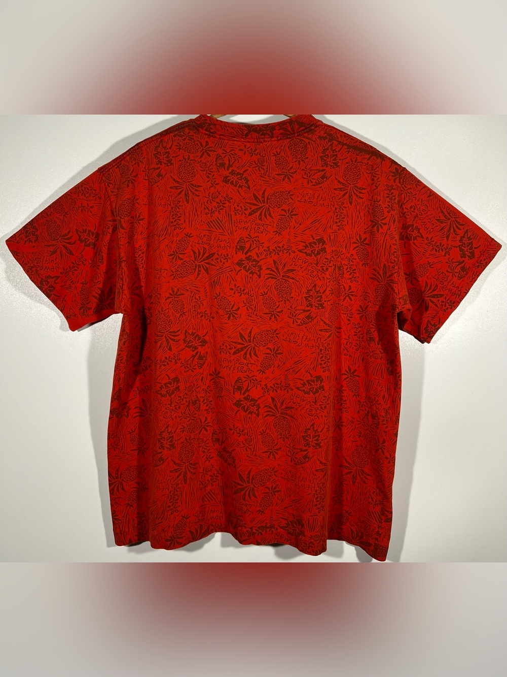 VTG 90s Newport Surf & Sport Hawaiian Skate Surfing AOP Shirt XL Single Stitch - Picture 4 of 16